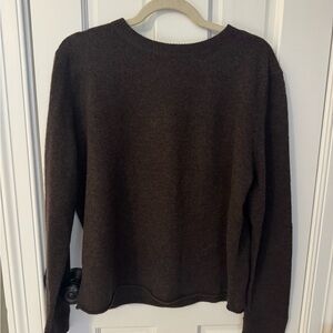 Reformation Cashmere Boyfriend Sweater Brown size small